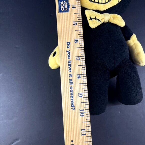 Bendy & The Ink Machine Plush Toy Black & Yellow 10" - Picture 5 of 5